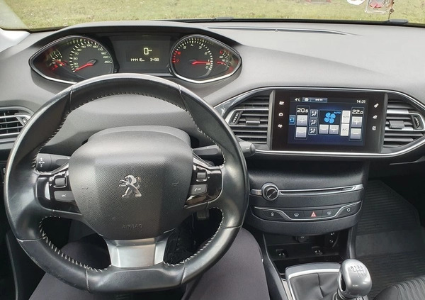 Peugeot 308 cena 29900 przebieg: 144400, rok produkcji 2016 z Łosice małe 191